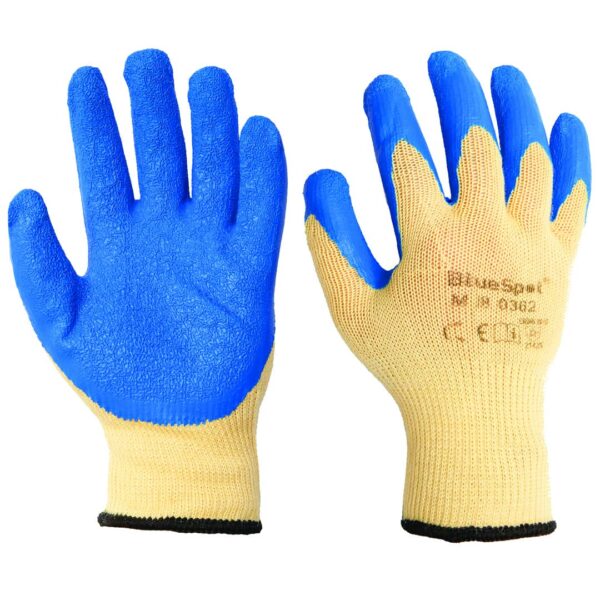 BlueSpot Tools Latex Grip Cloves