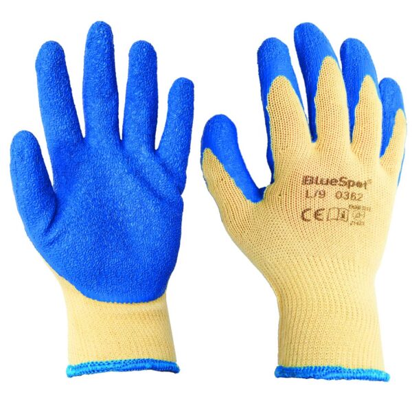 BlueSpot Tools Latex Grip Cloves