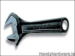 Bahco 8070 Black Adjustable Wrench 6in