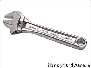 Bahco 8070c Chrome Adjustable Wrench 6in