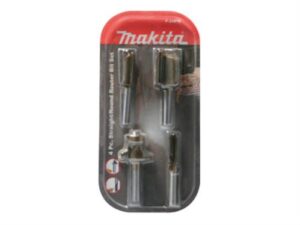 Makita P-24876 1/4in Shank Router Bit Set, 4 Piece