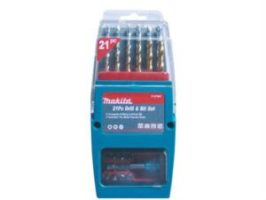 Makita P-57087 Titanium Coated Drill & Driver Set 21 Piece