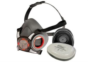 Scan Twin Half Mask Respirator + P2 Filter Cartridges - FPP2